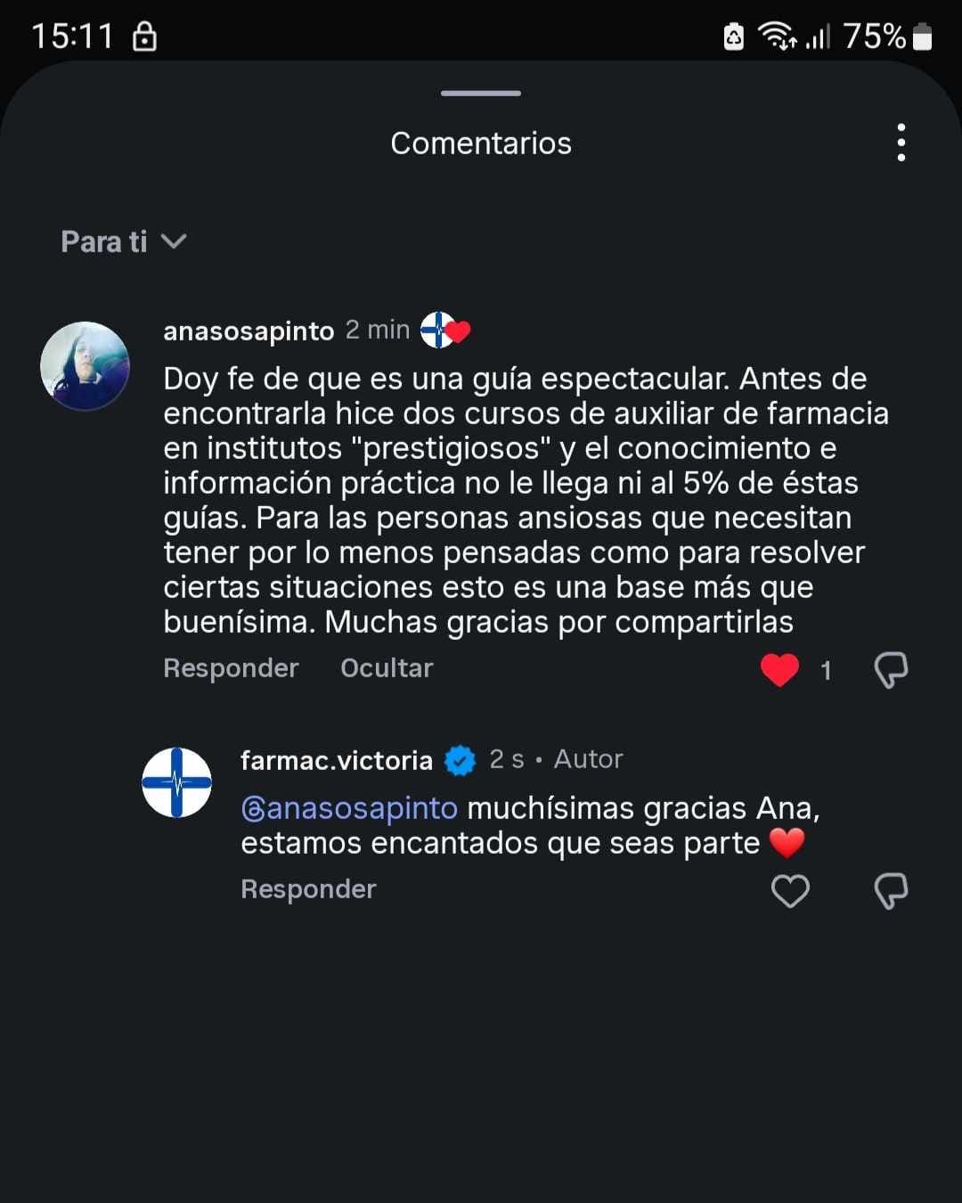 Testimonio