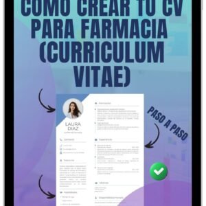 Guía para crear tu CV de farmacia
